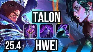 TALON vs HWEI (MID) | 7/2/4 | EUW Master | 25.4