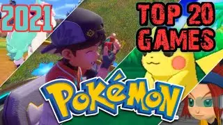 TOP 20 POKEMON GAMES 2021| FOR ANDROID AND IOS DEVICES