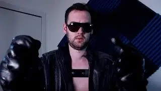 ASMR New Leather Gloves Test (Too Smooth)