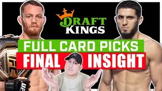DRAFTKINGS: UFC 322: Della Maddalena vs. Makhachev FULL CARD Predictions and Plays