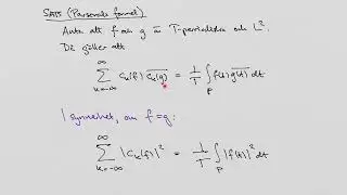 Parsevals formel