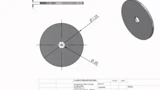 SOLIDWORKS TOOLBOX END CAP PART 1