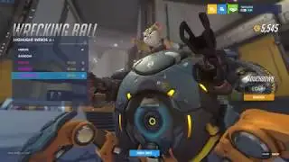 Overwatch Hero Wrecking Ball - All Cosmetics