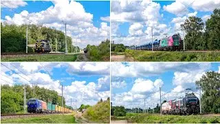 Mix Towar&oacute;w i IC na szlaku Chorz&oacute;w Stary - Siemianowice Śl. (Rail STM, PCC, CTL i inni) - 02.08.2025