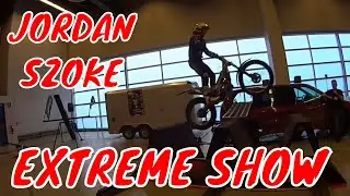 JORDAN SZOKE AND FAMILY in the Moto Show Montreal 2020