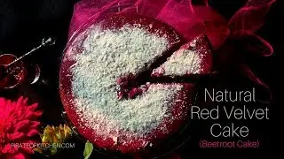 Natural Red Velvet Cake | Beetroot Cake | Pirate Of Kitchen