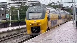 Treinen op station Rotterdam Centraal - 6 juli 2025
