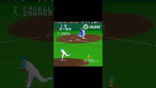 Super Bases Loaded (Super NES) - Short Clip [HD] | RetroGameUp