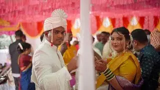सुरज आणि प्रतिक्षा यांच लग्न..... 