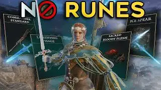 Beating Elden Ring (+DLC) But I CAN'T USE RUNES