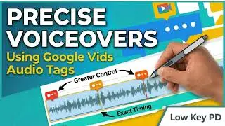 Google Vids Audio Tags Tutorial: Major Voiceover Upgrade | Low Key PD