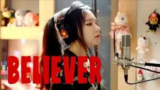 Imagine dragons-believer( cover by j fla)LYRICS