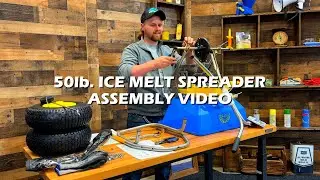 Assembly Video | Spyker 50 lb. Ice Melt Spreader with Variable Deflector | SPY50L-2S
