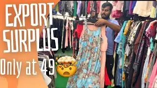 Export Surplus Branded Western Tops,Dress, Crop Top, Crochet, Wholesaler | Kolkata | AI Collection