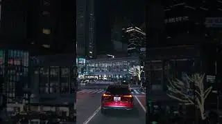 Japan City Drive 🇯🇵 |Peaceful Urban Streets Night|Relaxing City Drive 4K|Japan City Drive at Night 🌃