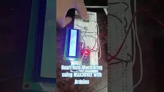Heart Rate Monitoring using MAX 30102 with Arduino  #fyp #arduino #electronics #technology #projects