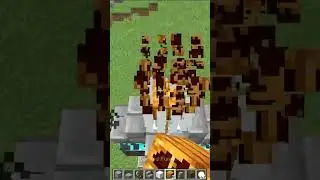 Minecraft : Snow Golem Defence Tower #shorts #minecraft