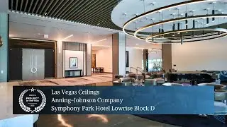 Las Vegas Ceilings - Symphony Park Hotel Lowrise Block D - Anning-Johnson Company