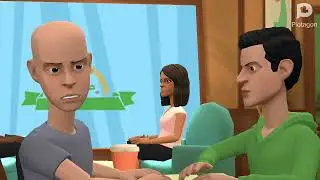 Classic Caillou copies his dad/grounded