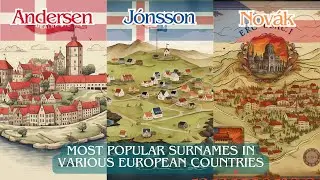Most Popular Surnames In Various European Countries | Most Common Last Names In Europe