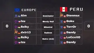 BSL Nation Wars - Week 1 - Europe vs Peru - StarCraft Remastered Outside Korea Team Event