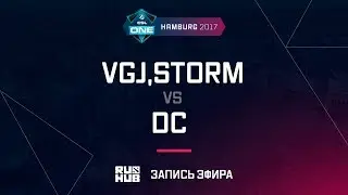 VGJ,Storm vs DC, ESL One Hamburg 2017, game 1 [Lum1Sit]