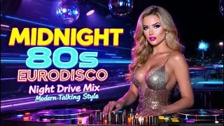 Midnight 80s EuroDisco &mdash; Modern Talking Style Night Drive Mix | RetroPulse84