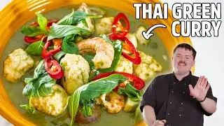 Delicious Thai Green Curry Recipe | With a Secret Ingredient that will blow your mind