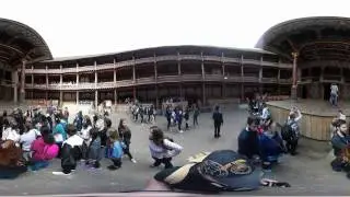 Globe theater in 360
