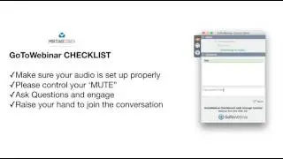 HOW TO use GoToMeeting Control Panel