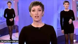 This TV presenter gets 10 points for style