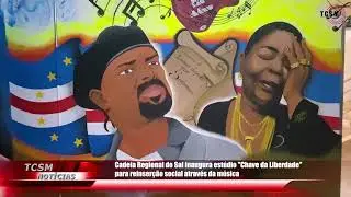 Cadeia do Sal inaugura est&uacute;dio &ldquo;Chave da Liberdade&rdquo; para reinser&ccedil;&atilde;o social de reclusos via m&uacute;sica.