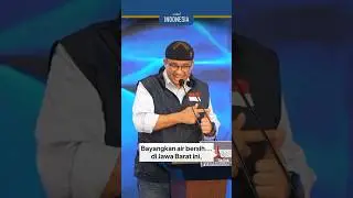 Harga air minum lebih mahal daripada bensin. #AniesBaswedan #airminum #airbersih #untukIndonesia