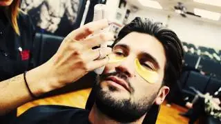 Dan Edgar of TOWIE Visits Kings Barbers Club Solihull Town Centre