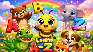 Learn A to Z Animals with BumbleBoo 🐝 | ABC Animals for Kids | Fun Preschool Learning Video #kids