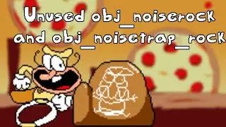Pizza Tower Desert build | Unused obj_noiserock and obj_noisetrap_rock