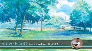 Trying Out Corel Painter Essentials 6 - Painting in an Impressionist style