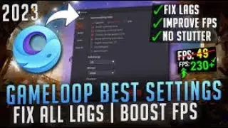 BEST GAMELOOP SETTINGS FOR PUBG EMULATOR 2025 BETTER FPS,NO LAG,NO FRAME DROP,HIGH QUALITY LIKE 1080