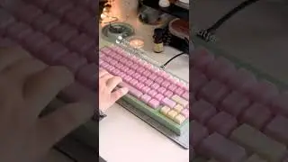 Pom jelly pink on QK65 sound test #shorts