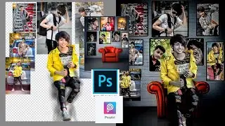 Professional Photo Editing Tutorial In Photoshop Mobile || PS Touch Photo Editin.. #tutorials