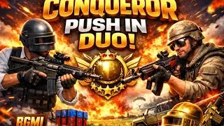 CONQUEROR PUSH IN DUO 😈🔥 | No Fear Gameplay | BGMI #bgmi #bgmilive #shortslive