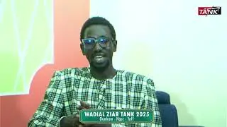 Wadial Ziar TANK : Ass Malick re&ccedil;oit  El Hadj NDOYE PDT  Coordination des jeunes Tdianes de Ouakam.