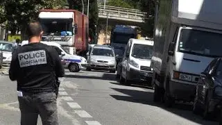 Bomb squad searches vehicle near Nice suspect's home