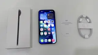 Распаковка iPhone Air: космический черный!