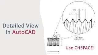 Detailed View in AutoCAD