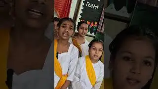 #Saraswativandana#school#singing#vasantpanchmi