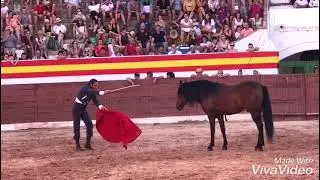 Javier Garc&iacute;a con Bailando en Chelva (Valencia) 2019