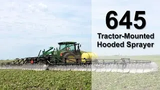 Redball Tractor Mounted Broadcast Hooded Sprayer - Best Tool Available to Reduce Drift