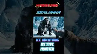 SEAL + GORILLA = SEALIRRIA ( ICE TYPE MONSTER )
