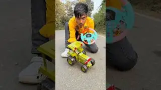 Remote Control Tractor 🚜 Unboxing and Tasting👍